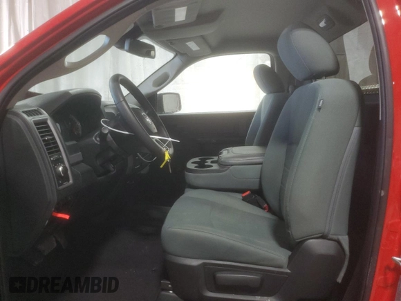 2017 Ram 1500 Express with VIN 3C6JR6AT0HG787343, listed as a Copart auction lot 86838794 with 49,856 mi miles and Salvage title. Bid and sale history available at DreamBid. Image 7.