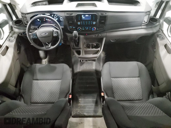 2022 Ford Transit Cargo with VIN 1FTBR2CG0NKA32901, listed as a Copart auction lot 63277404 with 29,146 mi miles and Salvage Title. Bid and sale history available at DreamBid. Image 8.