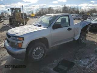 2010 Chevrolet Colorado Work Truck z VIN 1GCCSBD91A8148575, wystawiony jako Copart lot #41377215 z przebiegiem 123 651 mil mil oraz Szkoda całkowita • Salvage title. Historia ofert i sprzedaży dostępna na DreamBid. Obrazek 1.