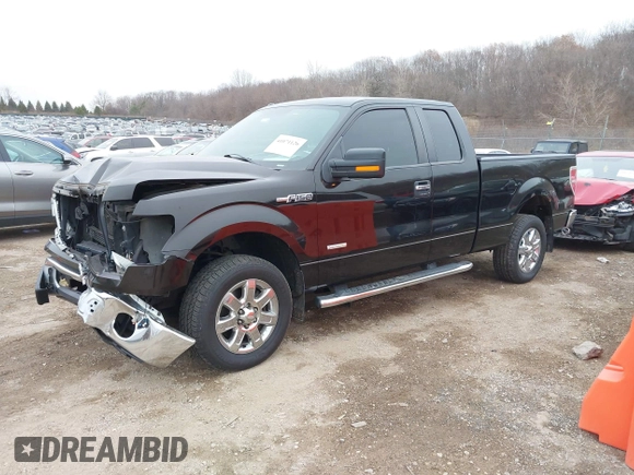 2013 Ford F-150 XL with VIN 1FTFX1CTXDFA65958, listed as a IAAI auction lot 41071126 with 146,919 mi miles. Bid and sale history available at carsss.com. Image 2.