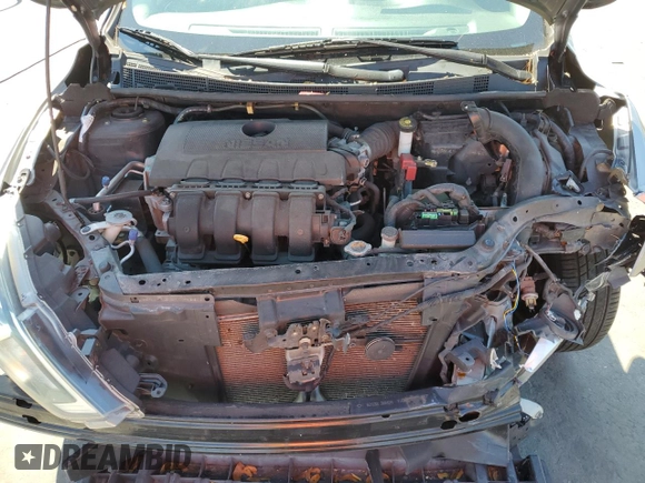 2017 Nissan Sentra SV with VIN 3N1AB7AP1HL710111, listed as a Copart auction lot 52864295 with 172,027 mi miles and Salvage Title. Bid and sale history available at carsss.com. Image 11.