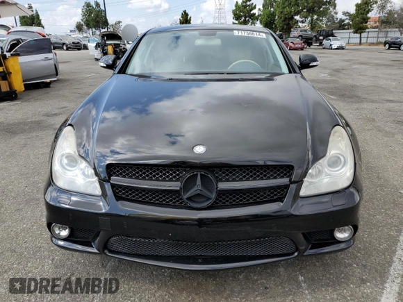 2006 Mercedes-Benz CLS-Class with VIN WDDDJ75X46A074432, listed as a Copart auction lot 71738614 with 104,343 mi miles and Salvage Title. Bid and sale history available at carsss.com. Image 5.