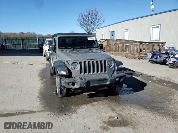 2020 Jeep Wrangler Sport S z VIN 1C4GJXAG7LW282767, wystawiony jako Copart lot #79846214 z przebiegiem 46 805 mil mil oraz Szkoda całkowita • Salvage title. Historia ofert i sprzedaży dostępna na DreamBid. Obrazek 14.