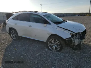 2013 Lexus RX 350 with VIN 2T2BK1BAXDC166015, listed as a Copart auction lot 48968335 with 0 mi miles and Salvage Title. Bid and sale history available at carsss.com. Image 4.