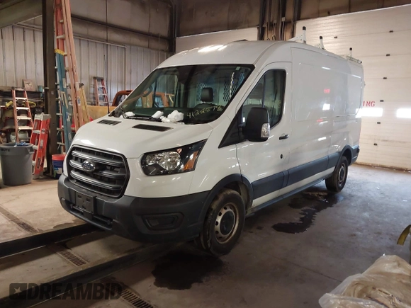 2020 Ford Transit Cargo with VIN 1FTBR1C86LKB61497, listed as a IAAI auction lot 41251878 with 44,294 mi miles and . Bid and sale history available at DreamBid. Image 2.