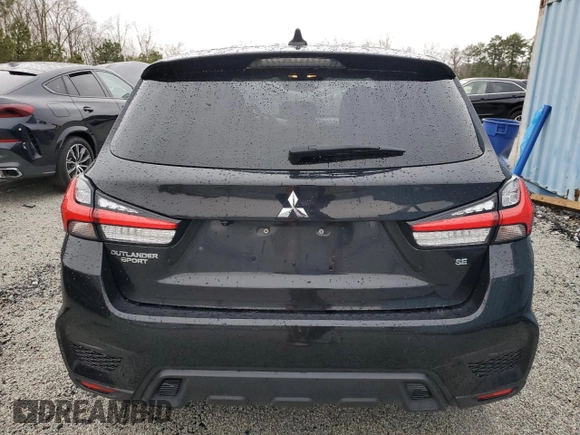 2021 Mitsubishi Outlander Sport SE with VIN JA4APVAU6MU013245, listed as a Copart auction lot 41435765 with 59,132 mi miles and Non Repairable. Bid and sale history available at carsss.com. Image 6.