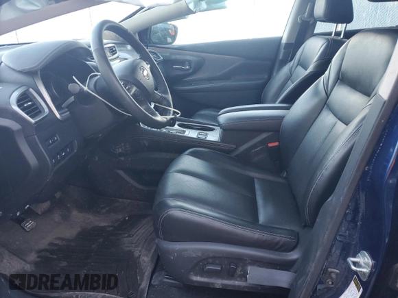 2022 Nissan Murano SL z VIN 5N1AZ2CS0NC119008, wystawiony jako Copart lot #52104105 z przebiegiem 51 651 mil mil oraz Szkoda całkowita • Salvage title. Historia ofert i sprzedaży dostępna na DreamBid. Obrazek 7.