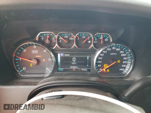 2019 GMC Yukon SLE with VIN 1GKS2AKC5KR386739, listed as a Copart auction lot 44595045 with 80,893 mi miles and Salvage Title. Bid and sale history available at carsss.com. Image 9.