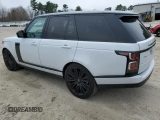 2019 Land Rover Range Rover HSE with VIN SALGS2SV5KA554850, listed as a Copart auction lot 49958105 with 42,447 mi miles and Salvage Title. Bid and sale history available at DreamBid. Image 2.