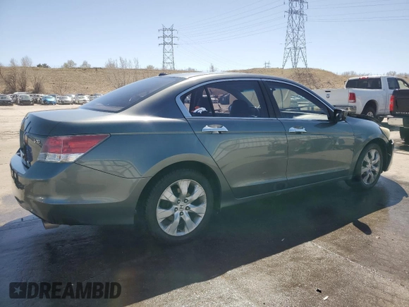 2010 Honda Accord Sdn EX-L with VIN 1HGCP3F84AA010437, listed as a Copart auction lot 52209725 with 177,854 mi miles and Salvage Title. Bid and sale history available at carsss.com. Image 3.