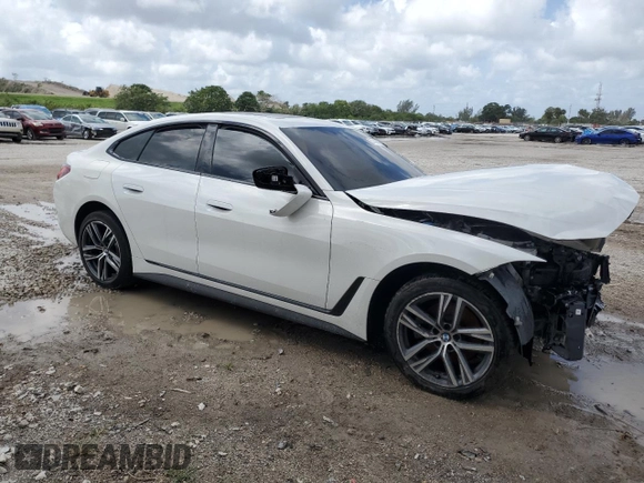 2023 BMW 4 Series 430i с VIN WBA63AV0XPFN78739, выставлен на аукционе Copart как лот 51443495 с пробегом 67 708 миль миль и Чистый • Clean title. История ставок и продаж доступна на DreamBid. Изображение 4.