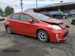 2013 Toyota Prius One with VIN JTDKN3DU9D5645327, listed as a Copart auction lot 53101285 with 190,835 mi miles and Salvage Title. Bid and sale history available at DreamBid. Image 4.