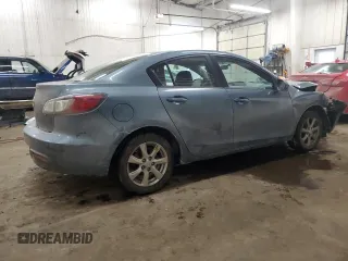 2010 Mazda Mazda3 i Touring with VIN JM1BL1SF8A1339706, listed as a Copart auction lot 46258745 with 113,809 mi miles and Salvage Title. Bid and sale history available at carsss.com. Image 3.