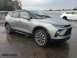 2024 Chevrolet Blazer RS with VIN 3GNKBERS8RS125684, listed as a Copart auction lot 79490124 with 3,833 mi miles and Salvage Title. Bid and sale history available at carsss.com. Image 4.