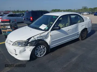 2004 Honda Civic LX z VIN 2HGES16574H551554, wystawiony jako IAAI lot #42274328 z przebiegiem 75 552 mil mil oraz . Historia ofert i sprzedaży dostępna na DreamBid. Obrazek 2.