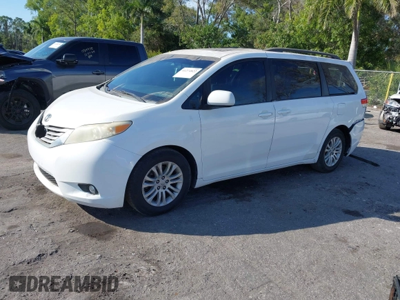 2012 Toyota Sienna XLE AAS with VIN 5TDYK3DC0CS254294, listed as a IAAI auction lot 41274822 with 135,135 mi miles and . Bid and sale history available at carsss.com. Image 19.