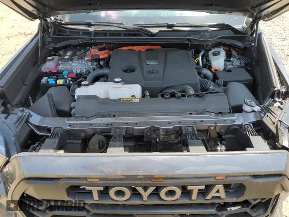 2023 Toyota Sequoia SR5 with VIN 7SVAAABA6PX012304, listed as a Copart auction lot 52148654 with 12,159 mi miles and Salvage Title. Bid and sale history available at carsss.com. Image 13.