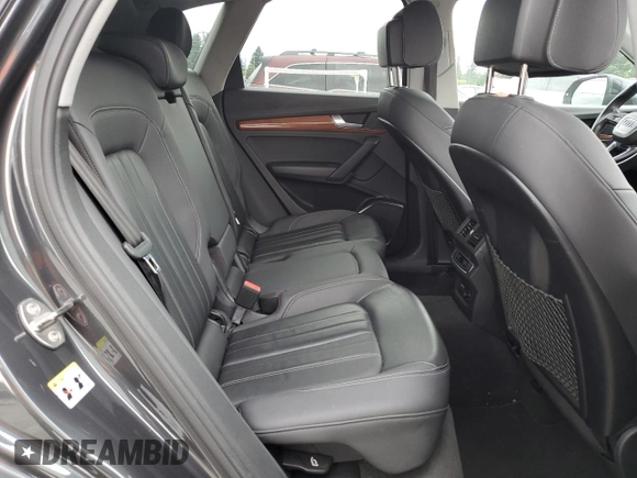 2021 Audi Q5 Premium with VIN WA1AAAFY3M2004889, listed as a Copart auction lot 56848775 with 84,071 mi miles and Salvage title. Bid and sale history available at DreamBid. Image 11.