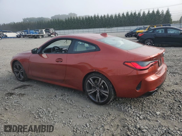 2023 BMW 4 Series 430i xDrive with VIN WBA73AP06PCL78170, listed as a Copart auction lot 70488264 with 11,801 mi miles and Salvage title. Bid and sale history available at DreamBid. Image 2.