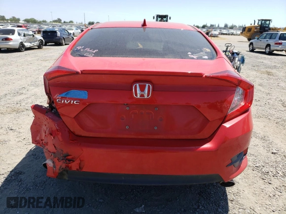 2017 Honda Civic EX-L с VIN 2HGFC1F71HH630968, выставлен на аукционе Copart как лот 56517985 с пробегом 135 872 миль миль и Списание • Salvage title. История ставок и продаж доступна на DreamBid. Изображение 6.