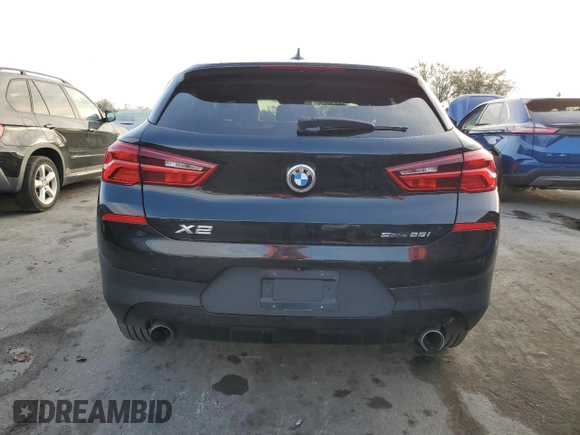 2018 BMW X2 sDrive28i with VIN WBXYJ3C30JEJ81762, listed as a Copart auction lot 37792413 with 24,683 mi miles. Bid and sale history available at carsss.com. Image 6.