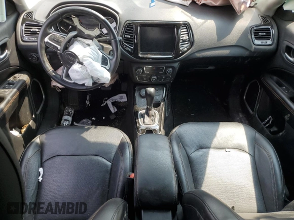 2020 Jeep Compass Limited с VIN 3C4NJDCB8LT255204, выставлен на аукционе Copart как лот 59710135 с пробегом 50 100 миль миль и Списание • Salvage title. История ставок и продаж доступна на DreamBid. Изображение 8.