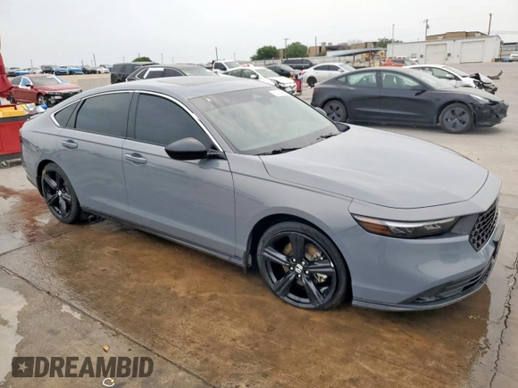 2023 Honda Accord Sport with VIN 1HGCY2F55PA017872, listed as a Copart auction lot 53795605 with 62,857 mi miles and Salvage title. Bid and sale history available at DreamBid. Image 4.