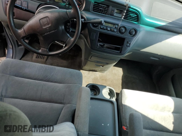 2000 Honda Odyssey EX with VIN 2HKRL1860YH532814, listed as a Copart auction lot 51780855 with 186,328 mi miles and Salvage Title. Bid and sale history available at DreamBid. Image 8.