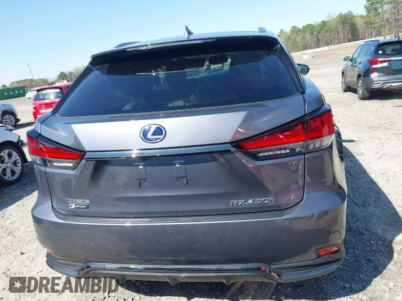 2022 Lexus RX with VIN 2T2YGMDA0NC087979, listed as a IAAI auction lot 41878695 with 39,022 mi miles. Bid and sale history available at carsss.com. Image 17.