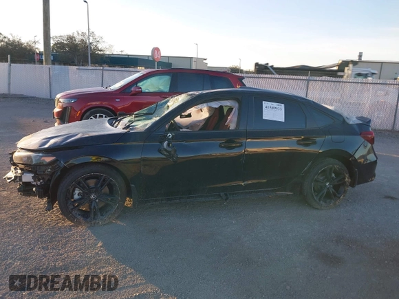 2025 Honda Civic Si z VIN 2HGFE1E56SH473441, wystawiony jako IAAI lot #41589933 z przebiegiem 493 mil mil oraz . Historia ofert i sprzedaży dostępna na DreamBid. Obrazek 14.