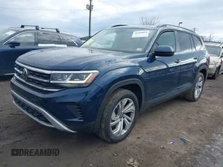 2021 Volkswagen Atlas SE with VIN 1V2JP2CA1MC548186, listed as a IAAI auction lot 41209054 with 99,071 mi miles and . Bid and sale history available at DreamBid. Image 2.