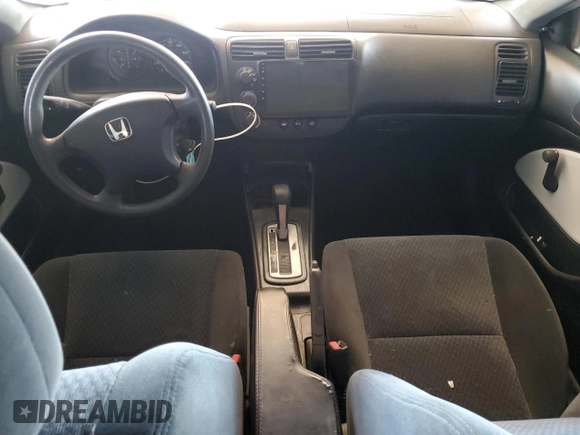 2005 Honda Civic VP z VIN 1HGEM22125L058355, wystawiony jako Copart lot #46894035 z przebiegiem Nie podano mil oraz Szkoda całkowita • Salvage title. Historia ofert i sprzedaży dostępna na DreamBid. Obrazek 8.