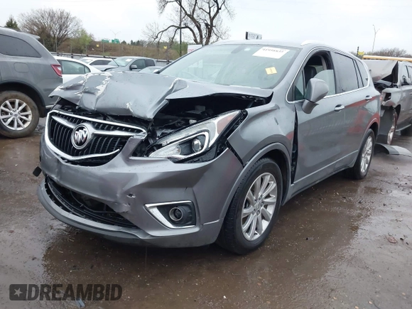 2020 Buick Envision Essence with VIN LRBFXCSA5LD115590, listed as a IAAI auction lot 41958835 with 53,250 mi miles and . Bid and sale history available at carsss.com. Image 2.