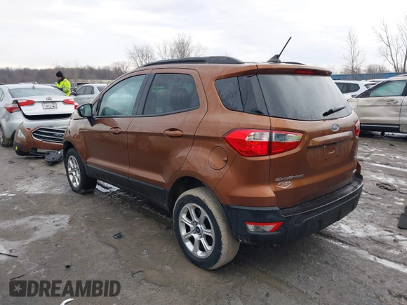 2020 Ford EcoSport SE with VIN MAJ6S3GL2LC376892, listed as a IAAI auction lot 41655638 with 56,710 mi miles and . Bid and sale history available at DreamBid. Image 3.