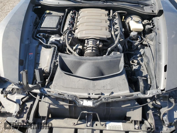 2015 Chevrolet Corvette 2LT with VIN 1G1YC2D79F5104035, listed as a Copart auction lot 68893664 with 56,029 mi miles and Salvage Title. Bid and sale history available at carsss.com. Image 11.