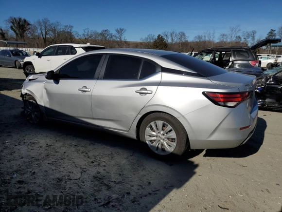 2020 Nissan Sentra S with VIN 3N1AB8BV5LY244794, listed as a Copart auction lot 47380785 with 72,841 mi miles and Salvage Title. Bid and sale history available at carsss.com. Image 2.