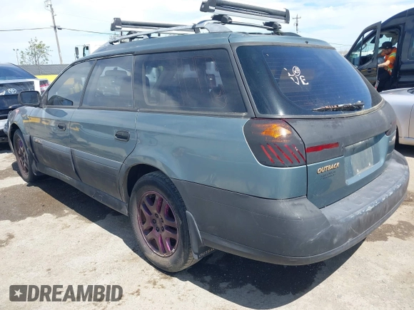 2002 Subaru Legacy Outback with VIN 4S3BH675927626260, listed as a IAAI auction lot 42003912 with 191,367 mi miles and . Bid and sale history available at DreamBid. Image 3.