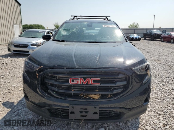 2020 GMC Terrain SLT with VIN 3GKALVEX6LL301785, listed as a Copart auction lot 59257725 with 39,134 mi miles and Salvage title. Bid and sale history available at DreamBid. Image 5.