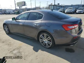 2016 Maserati Ghibli S Q4 с VIN ZAM57RTA8G1173582, выставлен на аукционе Copart как лот 69345344 с пробегом Не указан миль и Списание • Salvage title. История ставок и продаж доступна на DreamBid. Изображение 2.