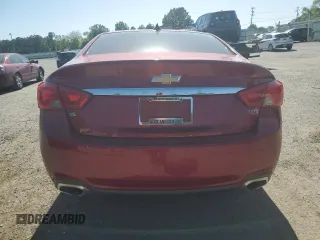 2015 Chevrolet Impala LTZ with VIN 1G1165S35FU104081, listed as a Copart auction lot 52936345 with 185,366 mi miles and Salvage Title. Bid and sale history available at DreamBid. Image 6.