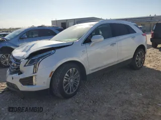 2017 Cadillac XT5 Premium Luxury AWD with VIN 1GYKNERS9HZ205281, listed as a Copart auction lot 86180574 with 20,549 mi miles and Salvage Title. Bid and sale history available at carsss.com. Image 1.