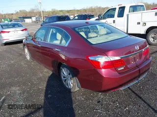 2013 Honda Accord Sdn EX-L with VIN 1HGCR2F8XDA201465, listed as a IAAI auction lot 41902675 with 135,486 mi miles. Bid and sale history available at carsss.com. Image 3.