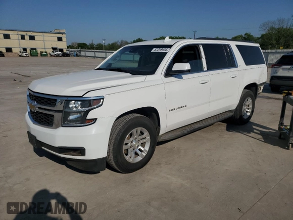 2015 Chevrolet Suburban LT with VIN 1GNSCJKC4FR539035, listed as a Copart auction lot 52399955 with 212,304 mi miles and Salvage Title. Bid and sale history available at carsss.com. Image 1.
