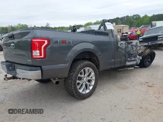 2015 Ford F-150 XLT with VIN 1FTFX1EG4FFD00552, listed as a IAAI auction lot 42040241 with 1 mi miles. Bid and sale history available at carsss.com. Image 4.