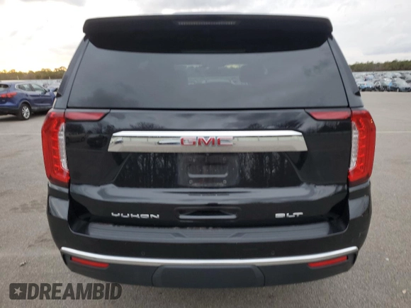 2022 GMC Yukon SLT with VIN 1GKS2BKD0NR290942, listed as a Copart auction lot 82338794 with 26,392 mi miles and Salvage Title. Bid and sale history available at carsss.com. Image 6.