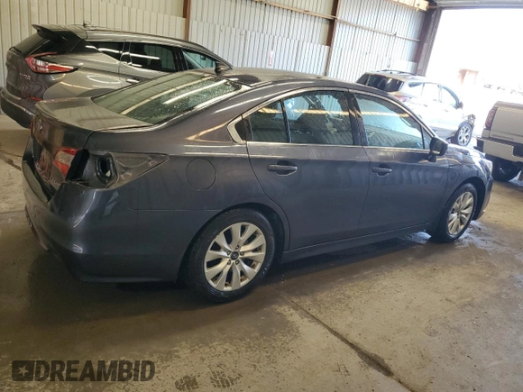 2017 Subaru Legacy Premium with VIN 4S3BNAC62H3021555, listed as a Copart auction lot 54013085 with 111,103 mi miles and Salvage title. Bid and sale history available at DreamBid. Image 3.