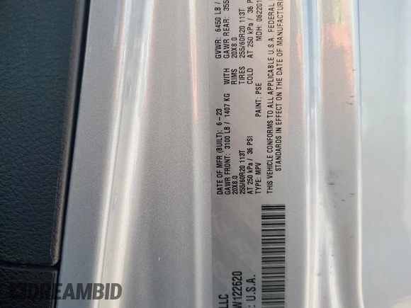 2024 Jeep Wrangler Sahara with VIN 1C4RJXP60RW122620, listed as a Copart auction lot 50622135 with 22,238 mi miles and Salvage Title. Bid and sale history available at DreamBid. Image 15.