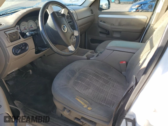 2002 Mercury Mountaineer z VIN 4M2ZU86E02UJ26443, wystawiony jako Copart lot #42239825 z przebiegiem Nie podano mil oraz Szkoda całkowita • Salvage title. Historia ofert i sprzedaży dostępna na DreamBid. Obrazek 7.