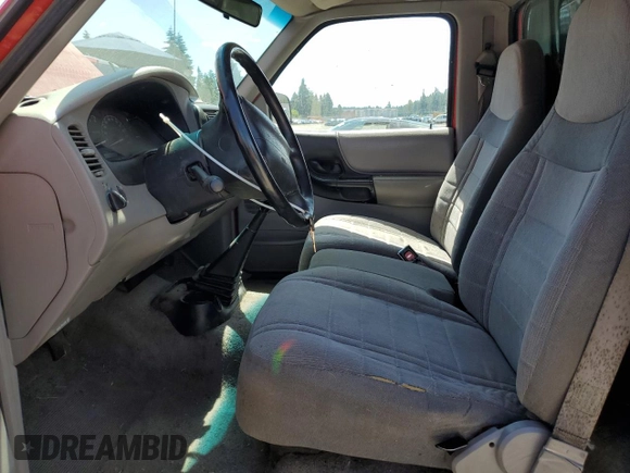 1997 Ford Ranger XLT with VIN 1FTCR11X1VPB39184, listed as a Copart auction lot 63249215 with 250,615 mi miles and Clean title. Bid and sale history available at DreamBid. Image 7.