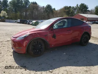 2020 Tesla Model Y Long Range z VIN 5YJYGDEE2LF040404, wystawiony jako Copart lot #54373645 z przebiegiem 40 981 mil mil oraz Szkoda całkowita • Salvage title. Historia ofert i sprzedaży dostępna na DreamBid. Obrazek 1.